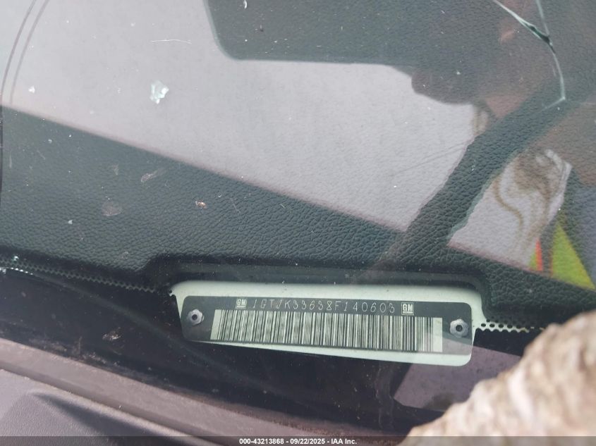 2008 GMC Sierra 3500Hd Slt VIN: 1GTJK33638F140603 Lot: 43213868