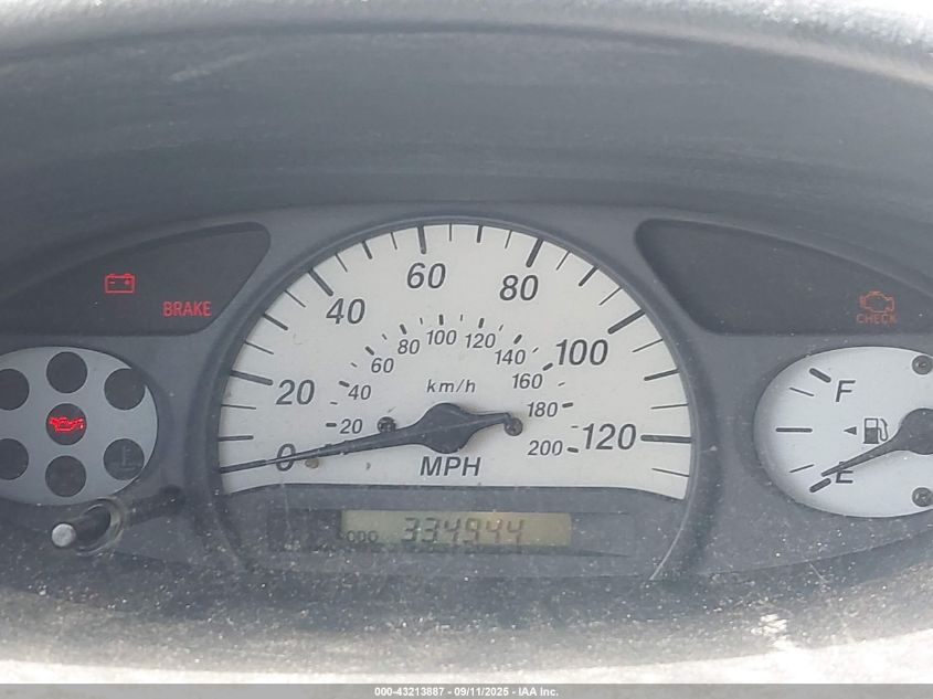 2003 Toyota Echo VIN: JTDBT123330295001 Lot: 43213887