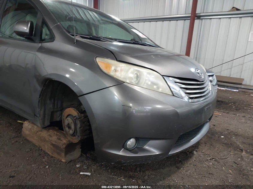 2011 Toyota Sienna Xle V6 VIN: 5TDYK3DC5BS116507 Lot: 43213895