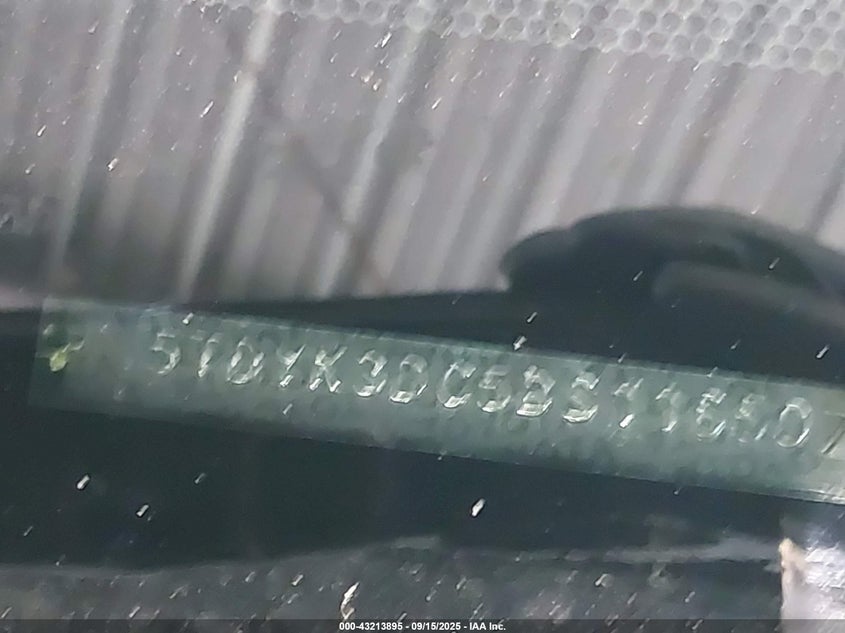 2011 Toyota Sienna Xle V6 VIN: 5TDYK3DC5BS116507 Lot: 43213895