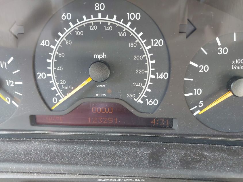 1997 Mercedes-Benz E 320 VIN: WDBJF55FXVJ036372 Lot: 43213923