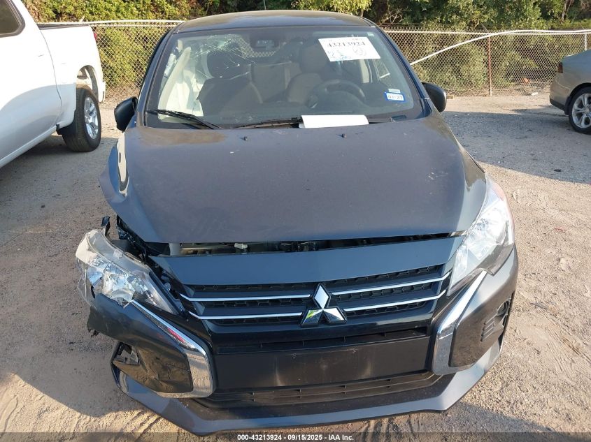 2024 Mitsubishi Mirage Es/Le VIN: ML32AUHJ9RH026219 Lot: 43213924