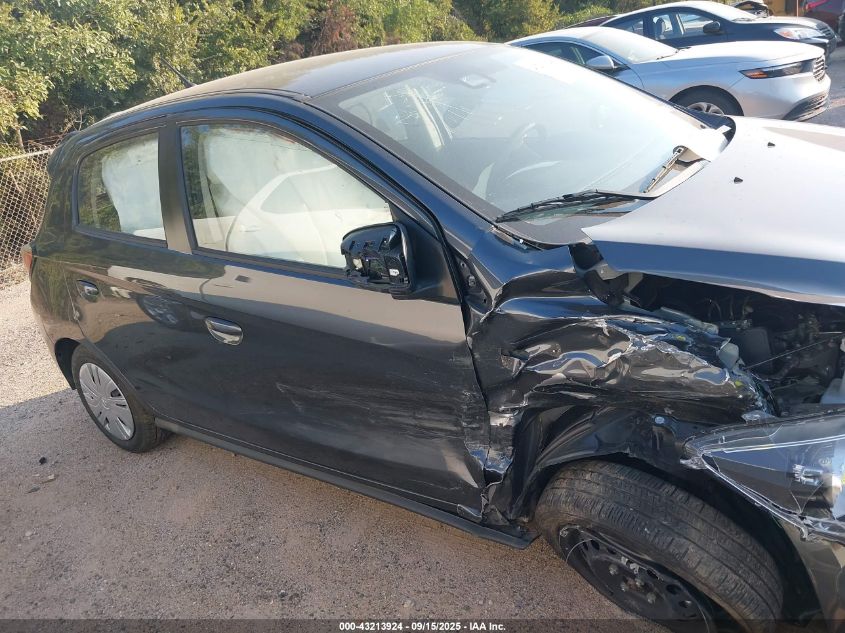 2024 Mitsubishi Mirage Es/Le VIN: ML32AUHJ9RH026219 Lot: 43213924
