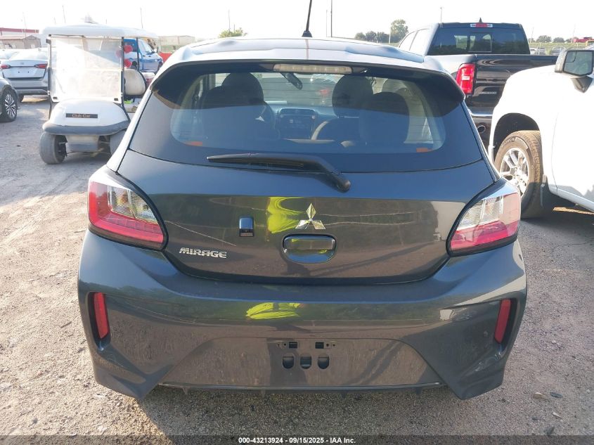 2024 Mitsubishi Mirage Es/Le VIN: ML32AUHJ9RH026219 Lot: 43213924