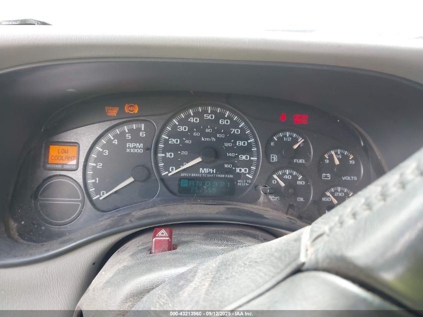 2002 Chevrolet Suburban 1500 Ls VIN: 3GNEC16Z52G317108 Lot: 43213960