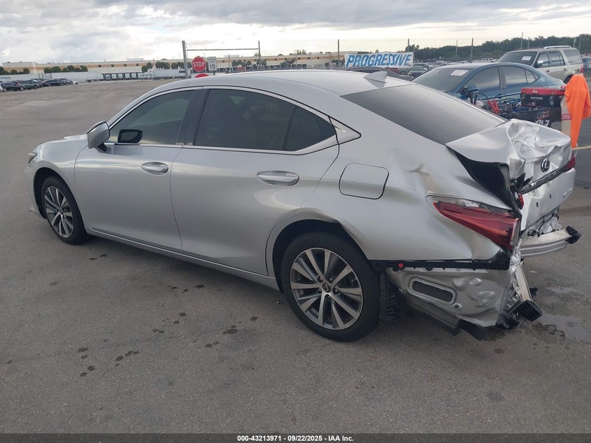 2020 Lexus Es 350 grey sedan gasoline 58ACZ1B17LU056808 photo #4