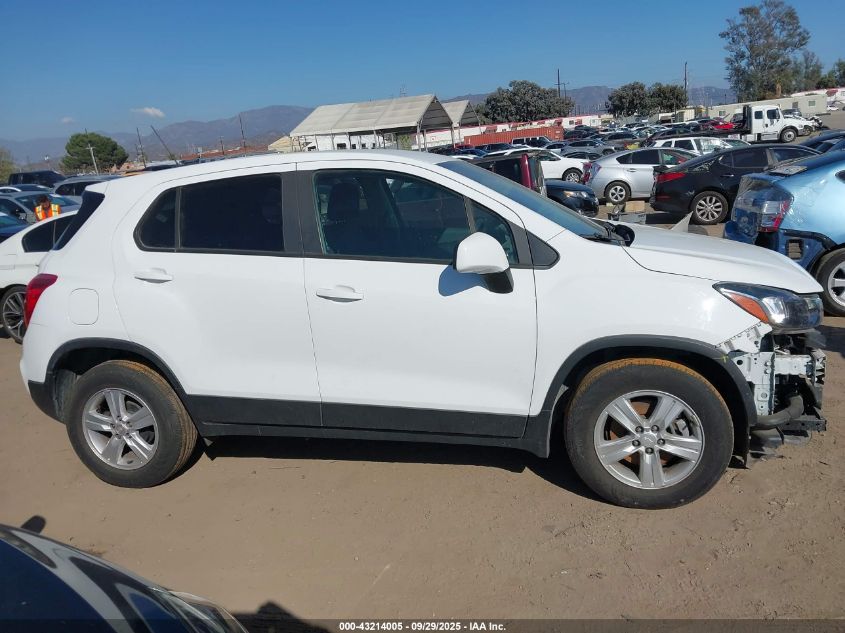 2022 Chevrolet Trax Fwd Ls VIN: KL7CJKSM7NB526141 Lot: 43214005