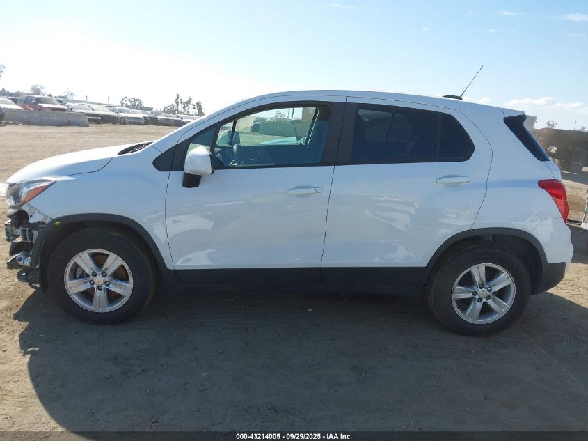 2022 Chevrolet Trax Fwd Ls VIN: KL7CJKSM7NB526141 Lot: 43214005