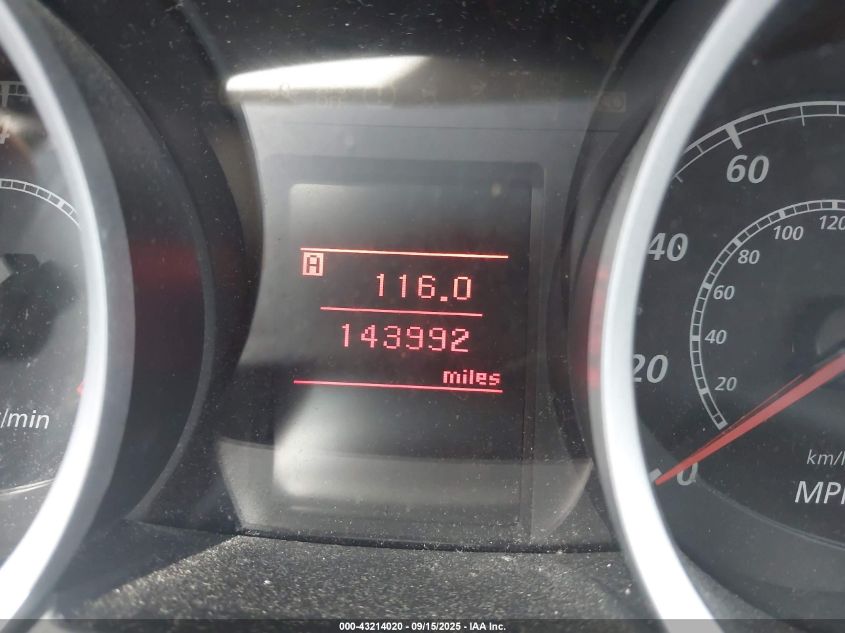 2012 Mitsubishi Lancer Es VIN: JA32U2FU2CU018577 Lot: 43214020