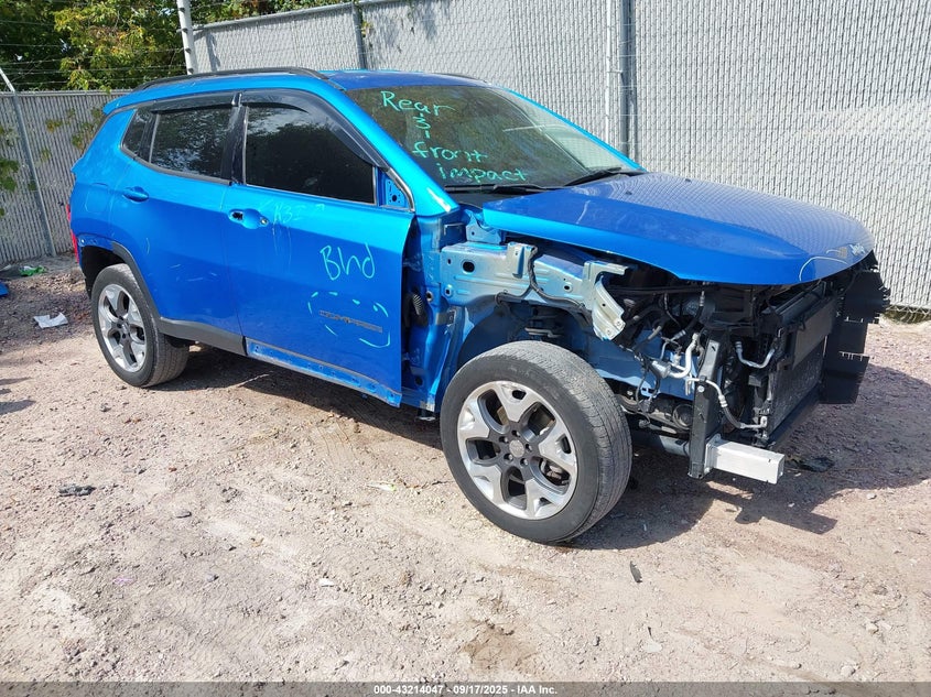 2019 JEEP COMPASS LIMITED 4X4 - 3C4NJDCBXKT620772