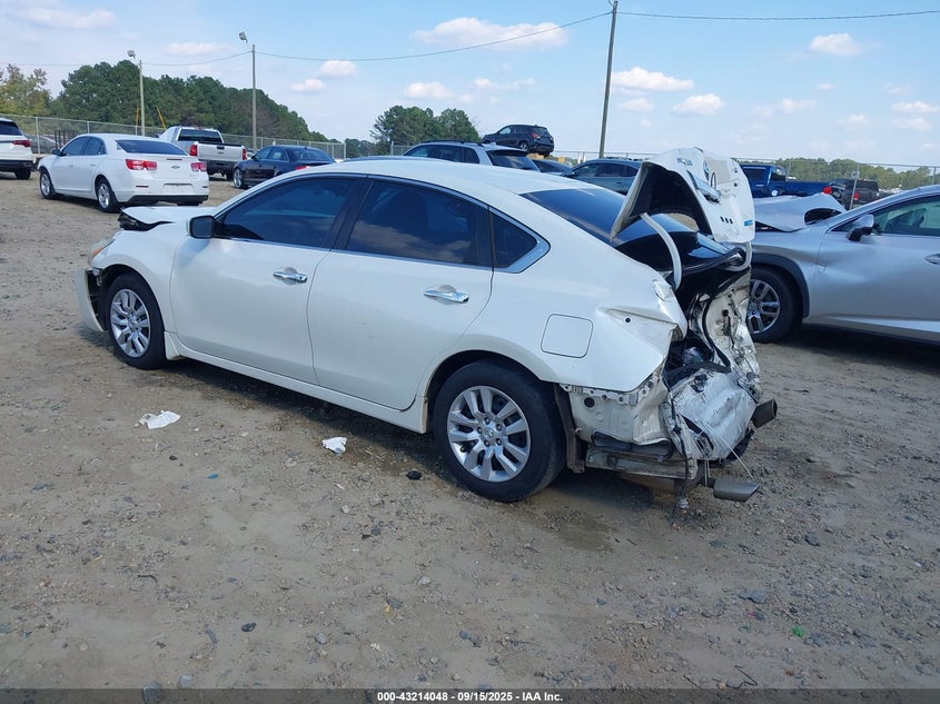 2013 Nissan Altima 2.5 S white sedan gasoline 1N4AL3AP9DC921538 photo #4