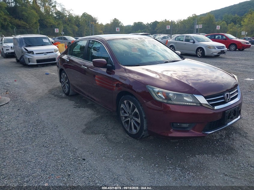 1HGCR2F51EA284064 2014 Honda Accord Sport auction photo 1