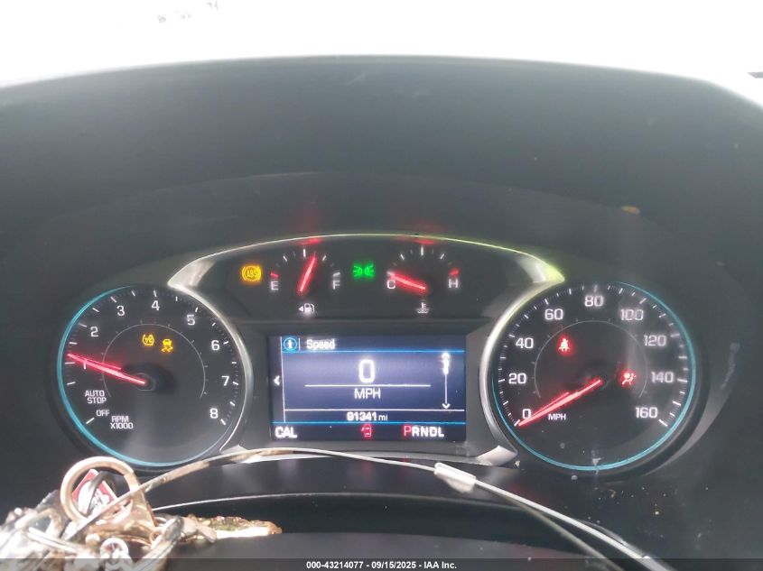 2019 Chevrolet Equinox Lt VIN: 2GNAXKEV5K6187110 Lot: 43214077