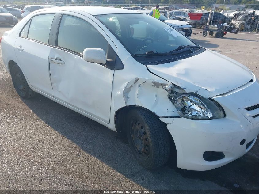 2008 Toyota Yaris VIN: JTDBT923781268416 Lot: 43214089