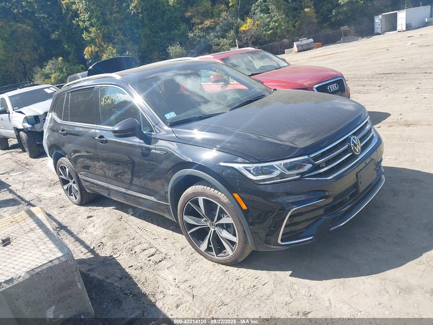 2022 VOLKSWAGEN TIGUAN 2.0T SEL R-LINE - 3VV4B7AX5NM026499