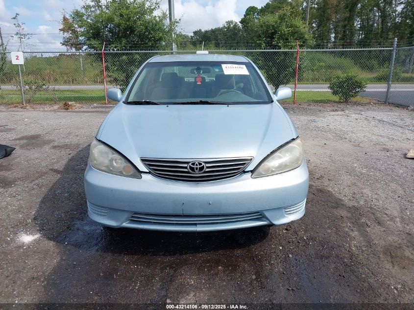 2005 Toyota Camry Le V6 VIN: 4T1BF32K85U614474 Lot: 43214106