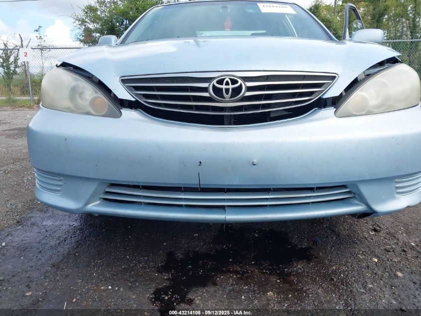 2005 Toyota Camry Le V6 VIN: 4T1BF32K85U614474 Lot: 43214106