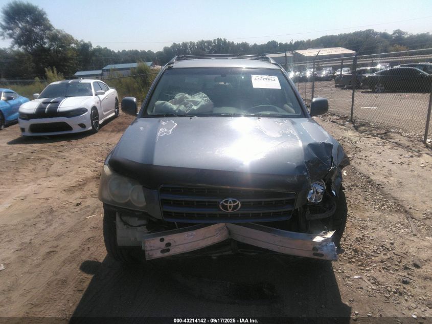 2003 Toyota Highlander Limited V6 VIN: JTEGF21A430092052 Lot: 43214142