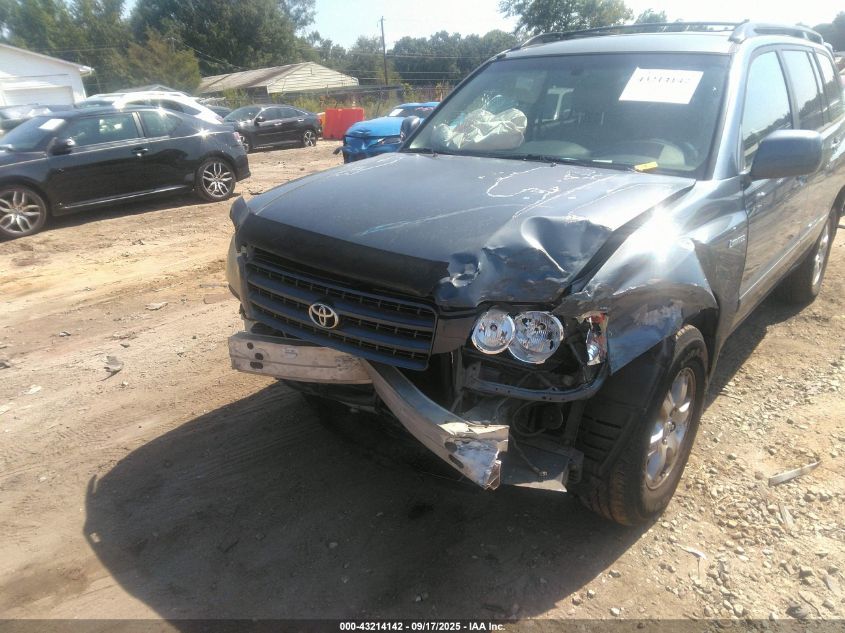 2003 Toyota Highlander Limited V6 VIN: JTEGF21A430092052 Lot: 43214142