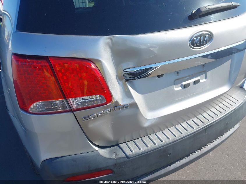 2013 Kia Sorento Lx VIN: 5XYKT3A10DG396844 Lot: 43214166
