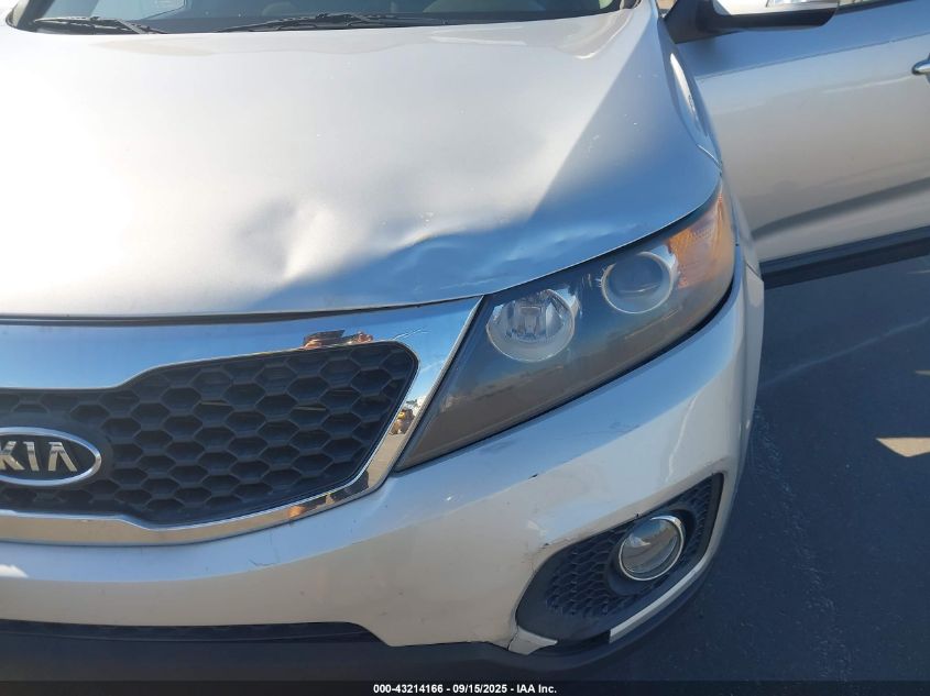 2013 Kia Sorento Lx VIN: 5XYKT3A10DG396844 Lot: 43214166