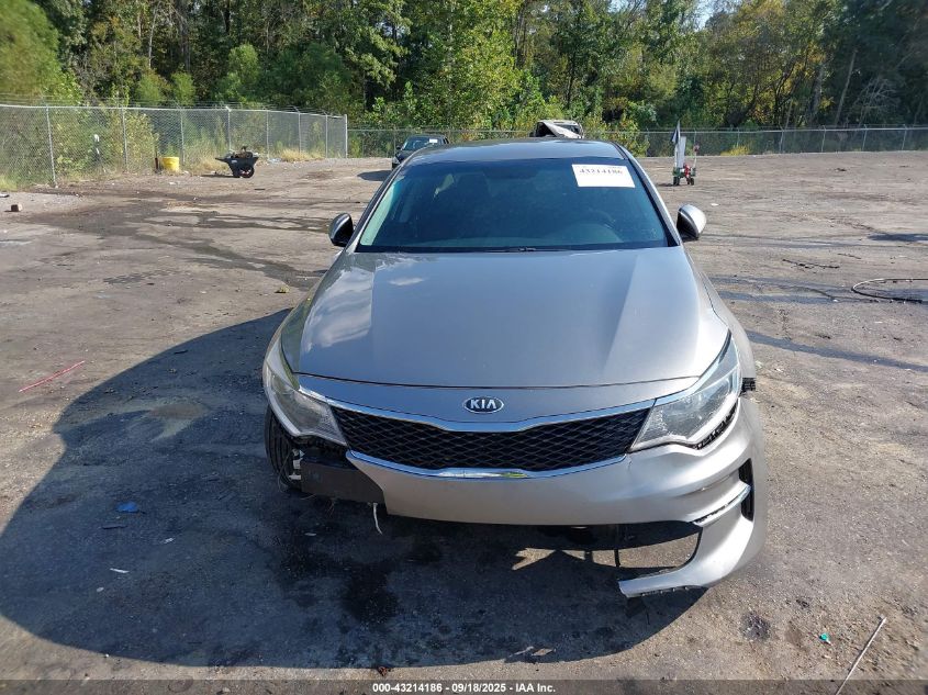 2018 Kia Optima Lx VIN: 5XXGT4L32JG261469 Lot: 43214186