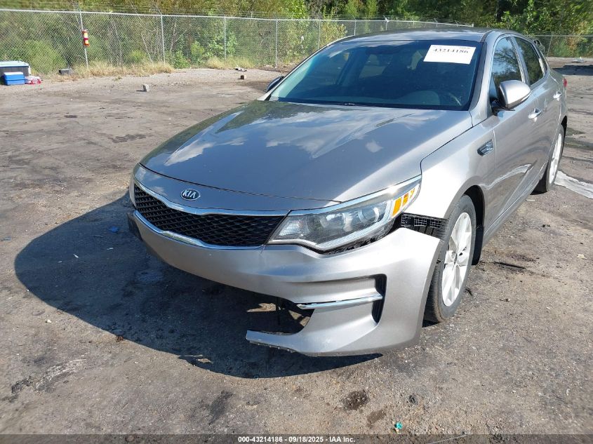 2018 Kia Optima Lx VIN: 5XXGT4L32JG261469 Lot: 43214186