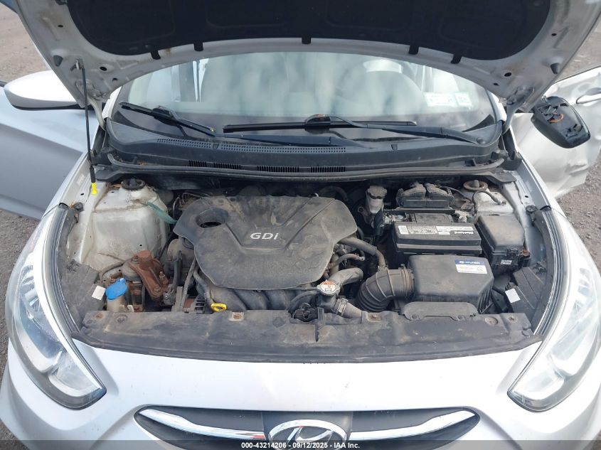 2015 Hyundai Accent Gls VIN: KMHCT4AE3FU930851 Lot: 43214206