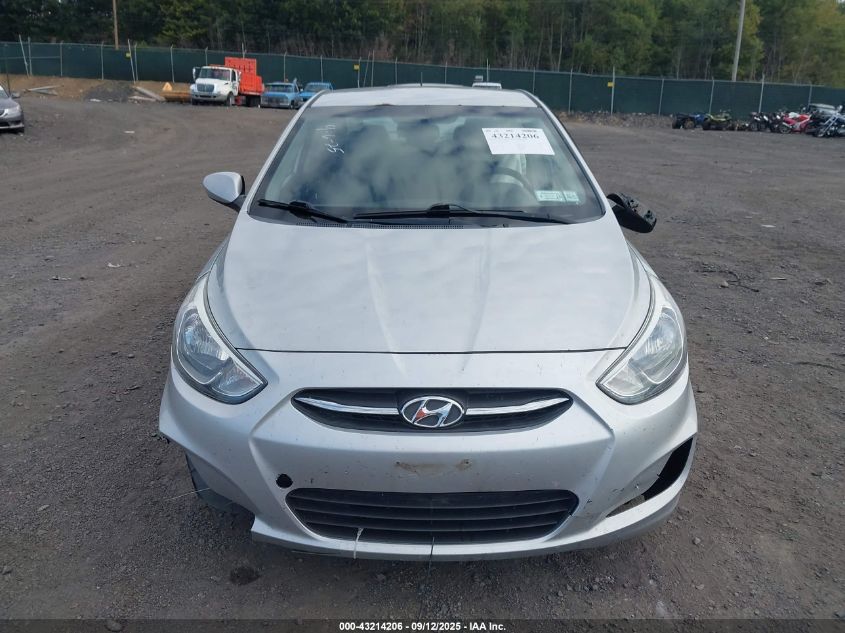 2015 Hyundai Accent Gls VIN: KMHCT4AE3FU930851 Lot: 43214206