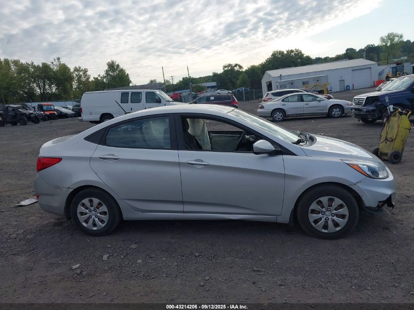 2015 Hyundai Accent Gls VIN: KMHCT4AE3FU930851 Lot: 43214206