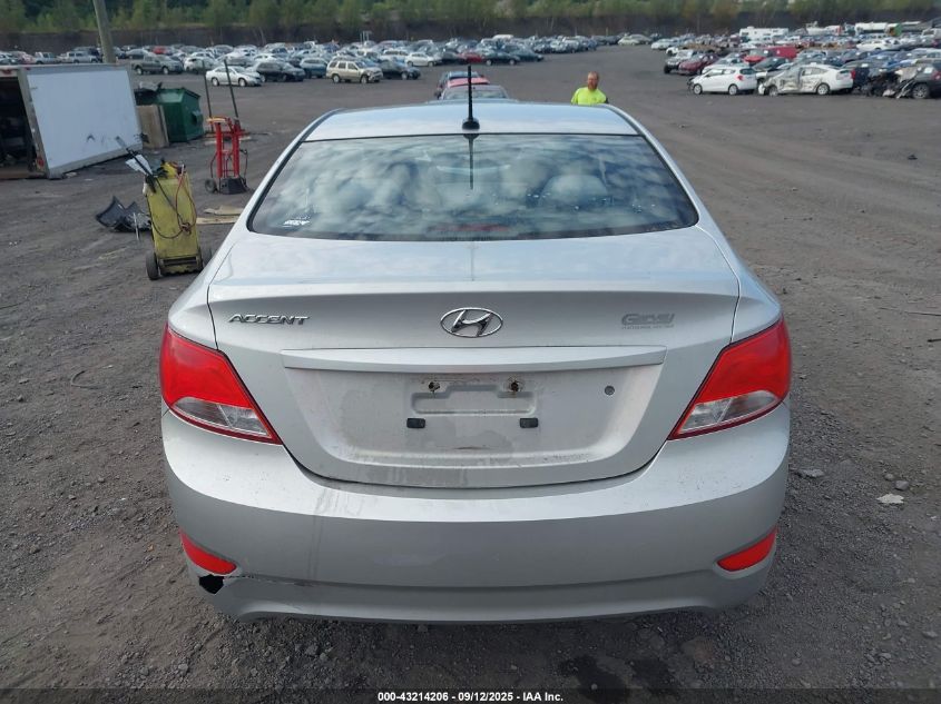2015 Hyundai Accent Gls VIN: KMHCT4AE3FU930851 Lot: 43214206