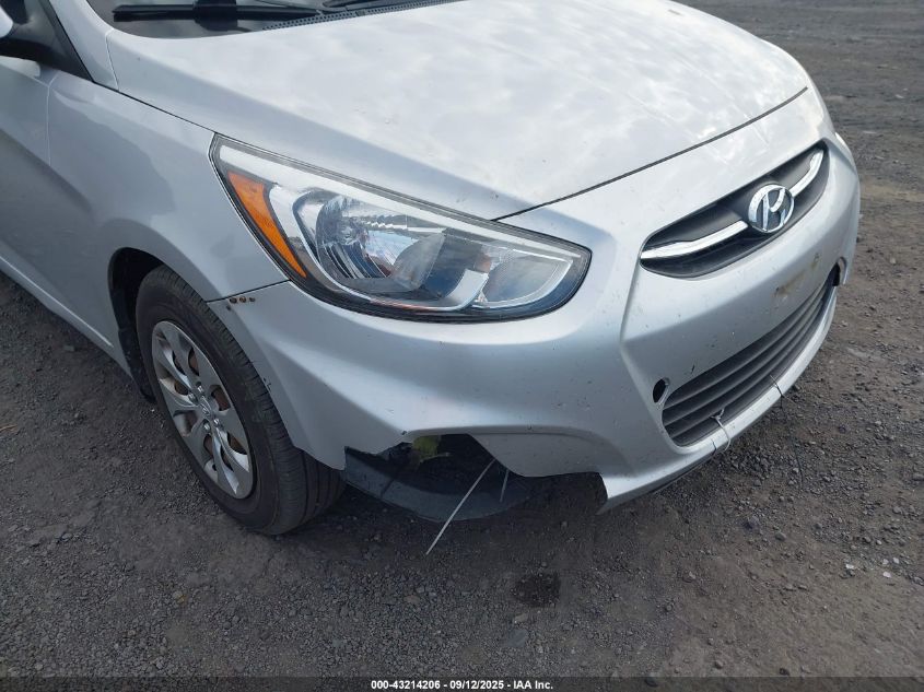 2015 Hyundai Accent Gls VIN: KMHCT4AE3FU930851 Lot: 43214206