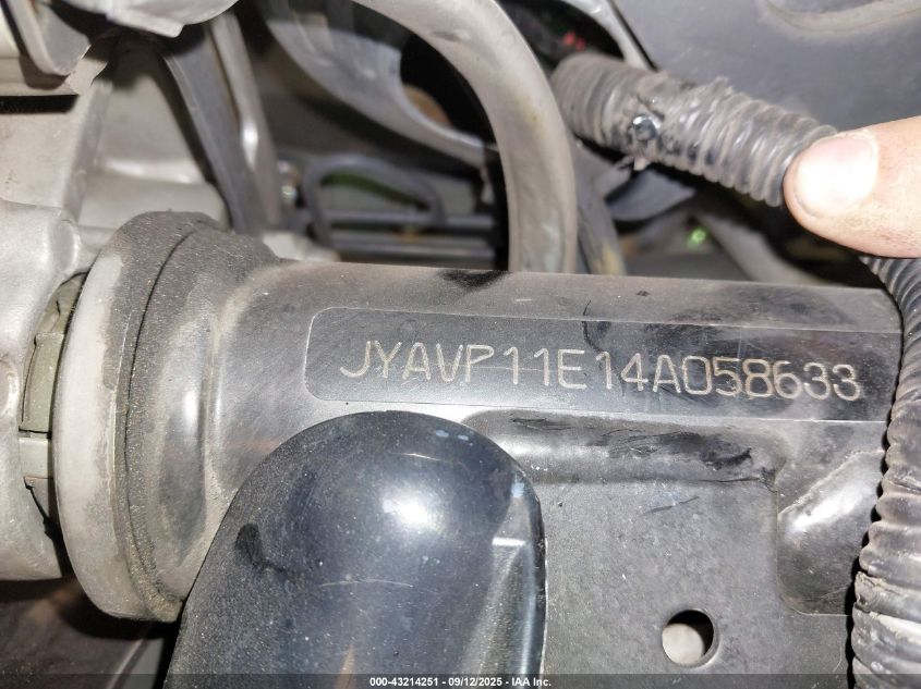 2004 Yamaha Xvs1100 A VIN: JYAVP11E14A058633 Lot: 43214251