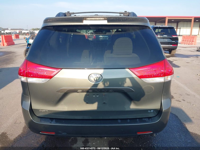 2013 Toyota Sienna Le V6 8 Passenger VIN: 5TDKK3DC9DS390320 Lot: 43214273