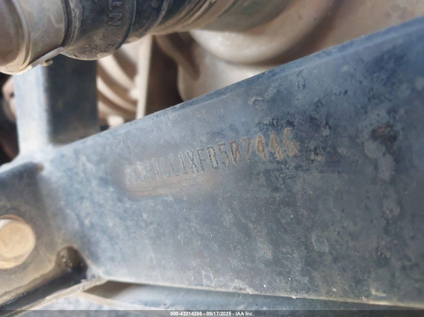 2015 Kawasaki Krt800 C VIN: JKBRTCC1XFB507446 Lot: 43214286