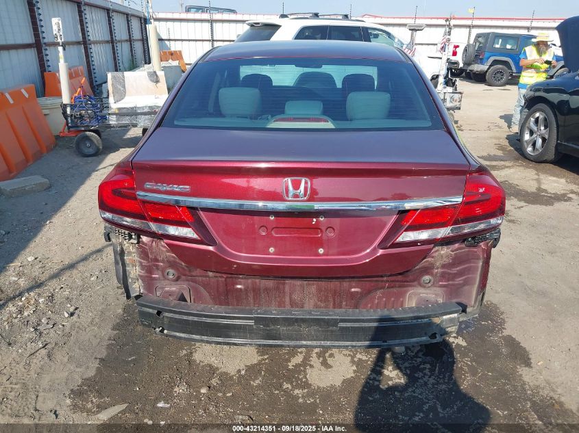 2014 Honda Civic Lx VIN: 19XFB2F5XEE023271 Lot: 43214351