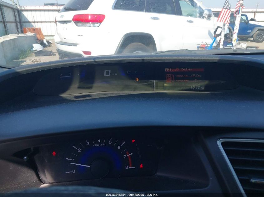 2014 Honda Civic Lx VIN: 19XFB2F5XEE023271 Lot: 43214351