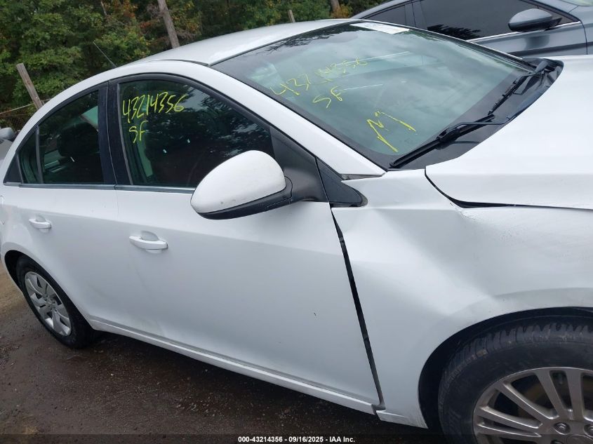 2012 Chevrolet Cruze Eco VIN: 1G1PJ5SC2C7164113 Lot: 43214356