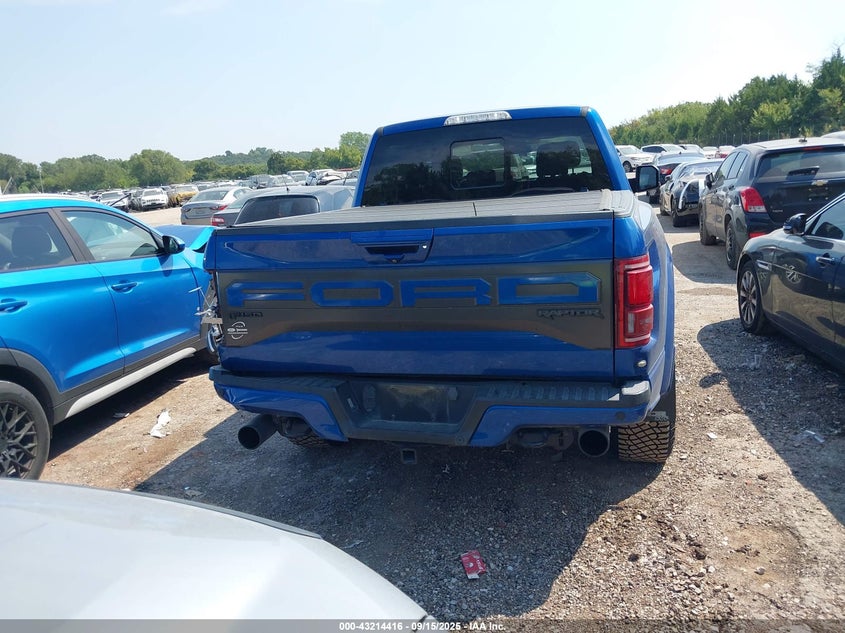 2018 Ford F-150 Raptor VIN: 1FTFW1RG7JFD38864 Lot: 43214416