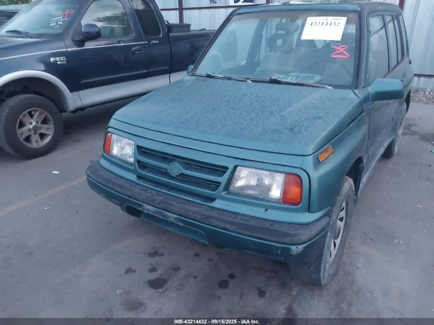 1996 Suzuki Sidekick Jx VIN: 2S3TD03V7T6406282 Lot: 43214432