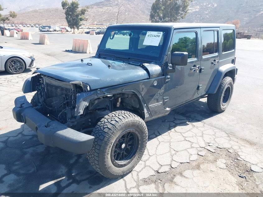 2017 JEEP WRANGLER UNLIMITED SPORT 4X4 - 1C4BJWDG5HL748608