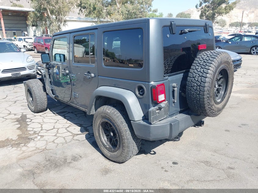 2017 JEEP WRANGLER UNLIMITED SPORT 4X4 - 1C4BJWDG5HL748608