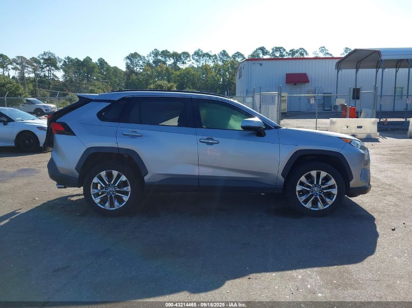 2020 Toyota Rav4 Limited VIN: JTMY1RFV4LD518536 Lot: 43214465