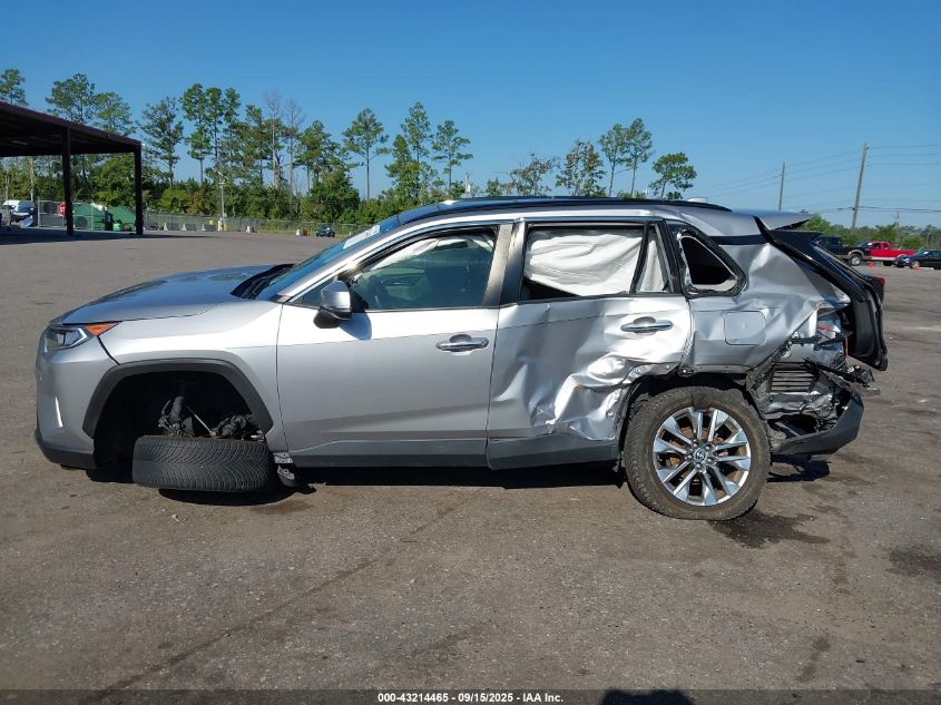 2020 Toyota Rav4 Limited VIN: JTMY1RFV4LD518536 Lot: 43214465