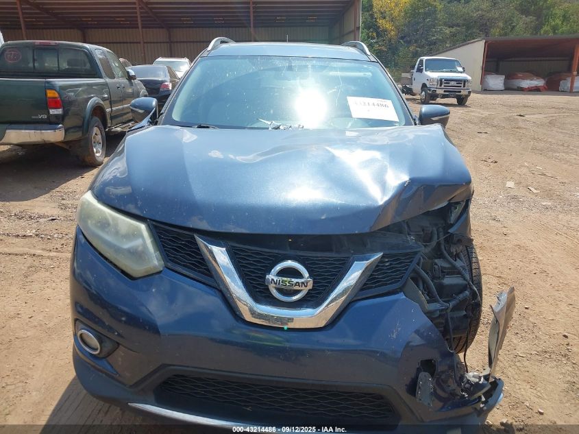 2015 Nissan Rogue Sl VIN: 5N1AT2MT9FC819796 Lot: 43214486