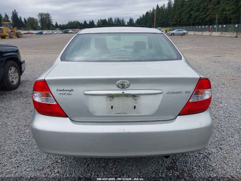 2003 Toyota Camry Xle VIN: 4T1BE32K53U786106 Lot: 43214509