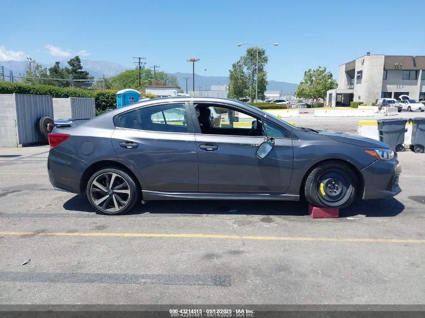 2021 Subaru Impreza Sport VIN: 4S3GKAL64M3602001 Lot: 43214515