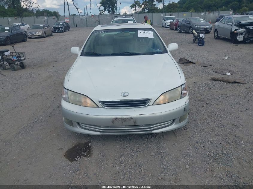 2000 Lexus Es 300 VIN: JT8BF28G7Y5098431 Lot: 43214520