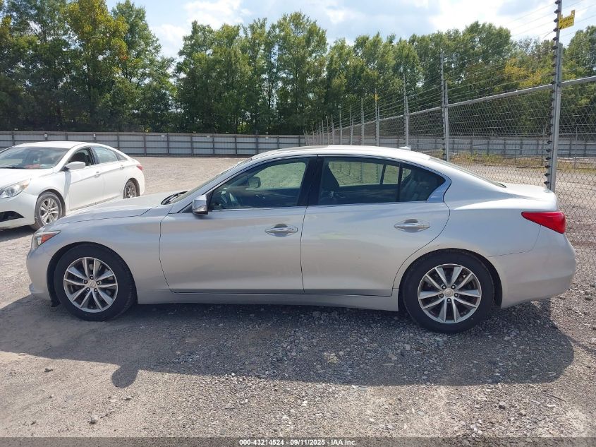 2015 Infiniti Q50 Hybrid Premium VIN: JN1AV7AP4FM790045 Lot: 43214524