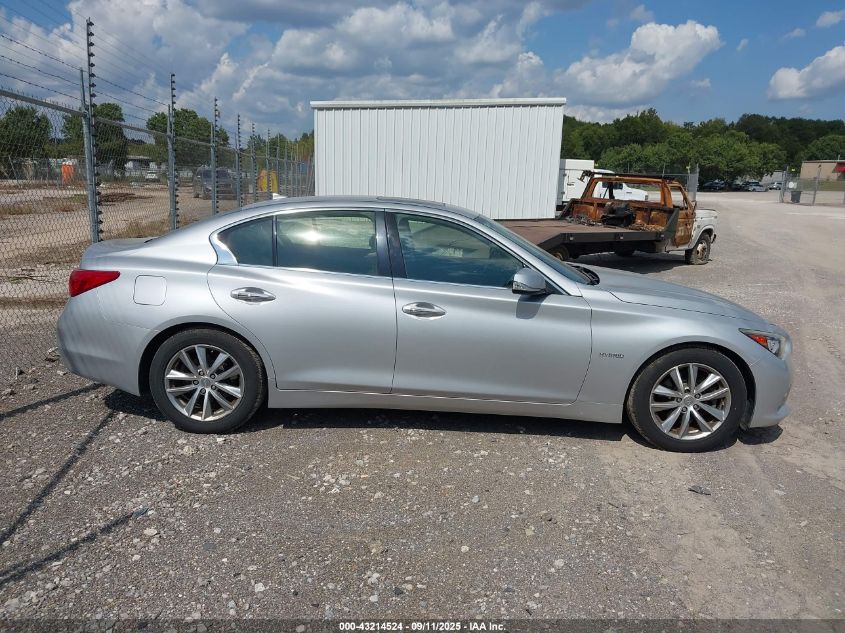 2015 Infiniti Q50 Hybrid Premium VIN: JN1AV7AP4FM790045 Lot: 43214524